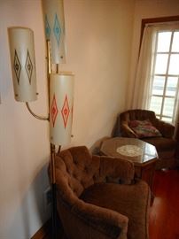 Mid Century Pole Lamp