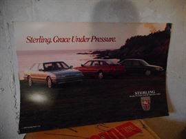 Sterling Car Poster