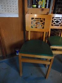 Mid Century Folding Chairs