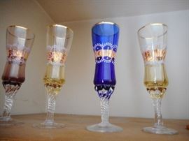 Vintage Liquor Glasses 