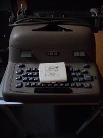 Vintage IBM typewriter