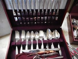 Vintage Community Plate, Flatware, Chest