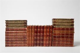 NINE SIR WALTER SCOTT 'WAVERLEY' NOVELS IN 29 VOLS.