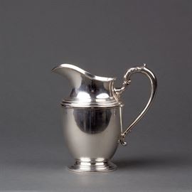 A FRANK WHITING STERLING PITCHER, 1920