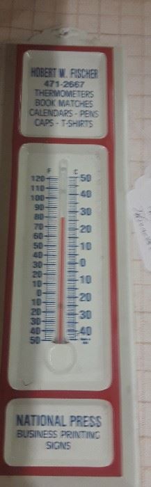 Vintage national press thermometer
