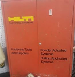 Hilti display case