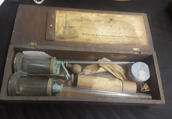 1870 rare twitchell acid meter