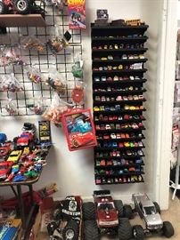 matchbox cars, and other toy cars