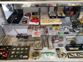 jewelry. hat pins, jewelry sets, rings and more