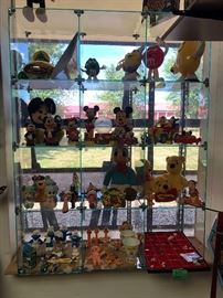 collectable M&M, Mickey and friends, Smurf and Garfield items