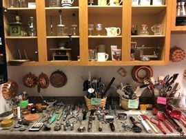 kitchen utensils, cups and more
