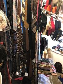 ties and some of our baseball caps