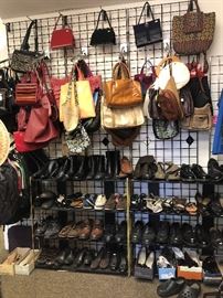 purses and shoes