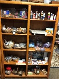 crafts. buttons, stamps, yarn, cutter and more
