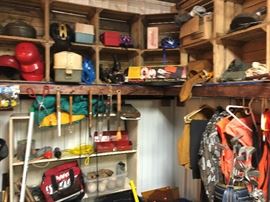 hunting gear, grilling items, athletic items and more