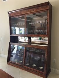 Knight Soda Fountain Company of Chicago - Soda Fountain Back Bar (companion to Apothecary Cabinet)