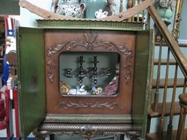 open cabinet