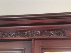 detail of armoire