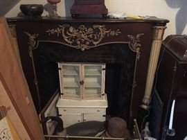 great faux fireplace
