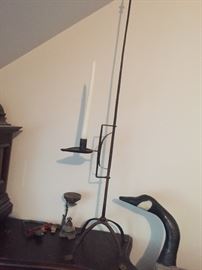 19th century lamp stand