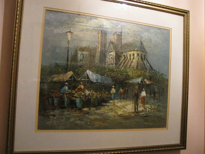 oil painting signed and framed