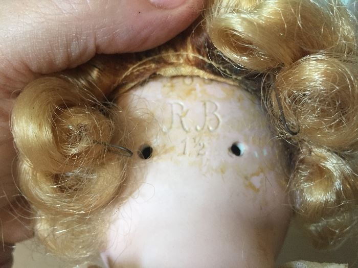 RB antique doll 