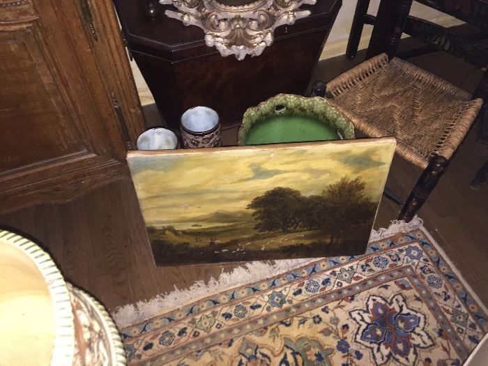 Another wonderful oil painting antique 