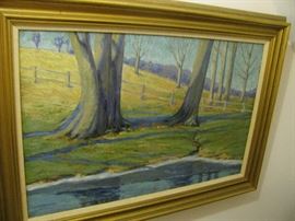 OIL ON CANVAS