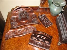 Bradley & Hubbard desk set