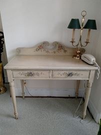 Painted ladies writing desk