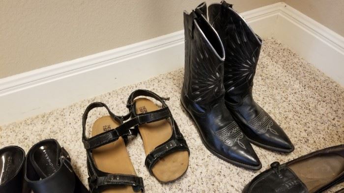 ladies shoes, boots