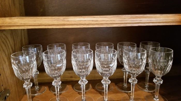 Waterford Crystal wine glasses