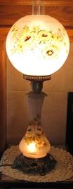 Hurricane Round Globe Lamp
