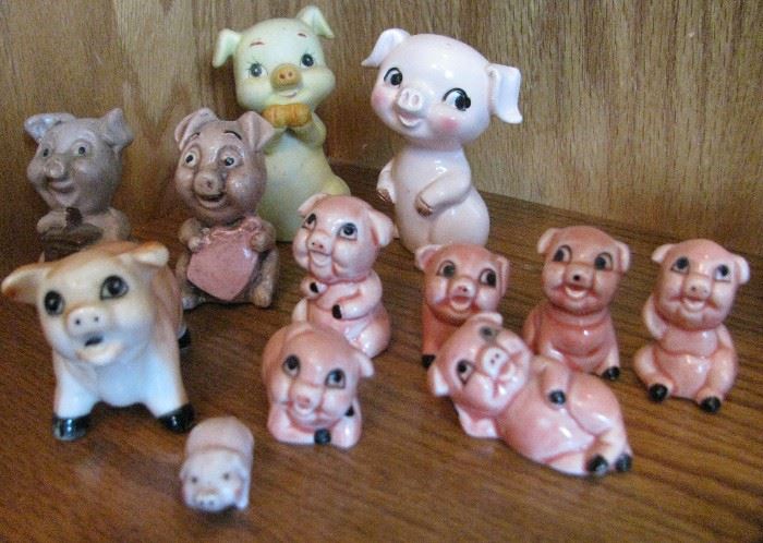 Vintage Piggies