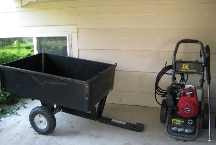Power Washer Tow Cart
