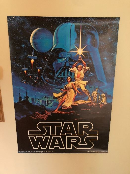 ORIGINAL STAR WARS MOVIE POSTER