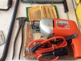 Black & Decker Variable Speed Reversing 3/8" drill