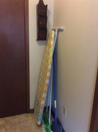 Iron and ironing board
