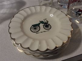 Vintage 1910 to 1925 glasses and plates collection