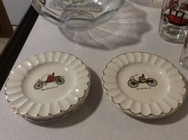 Vintage 1910 to 1925 glasses and plates collection