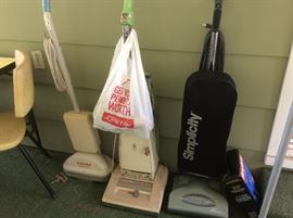 Simplicity vacuum, floor scrubber