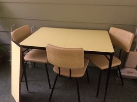 Vintage table and chairs