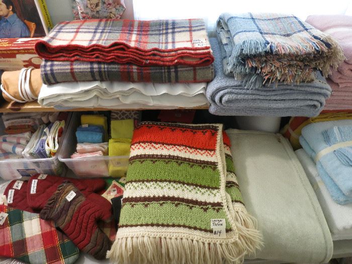 Pendleton Wool, Crochet And Other Nice Blankets