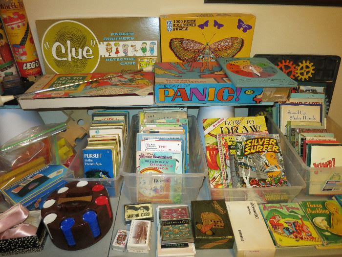 Vintage Games And Books
