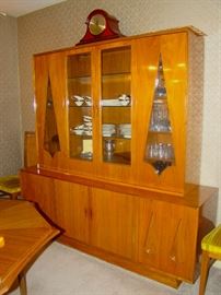 Lighted w/ Tambour Doors