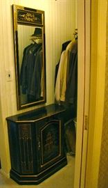 Drexel Heritage Chinoiserie Cabinet & Mirror