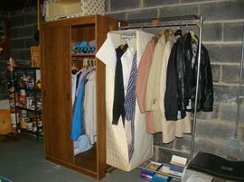 Leather Jackets, some women's clothes