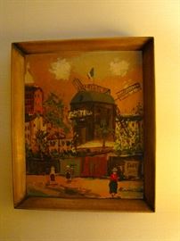 Utrillo Gouache on Board ?