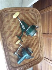 Vintage fishing reels