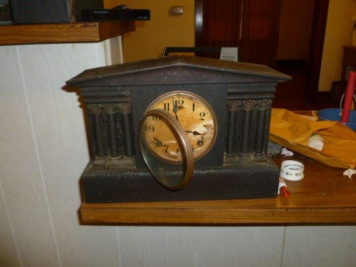 Antique clock..needs tlc